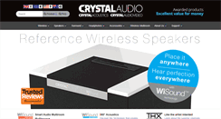 Desktop Screenshot of crystalaudio.com